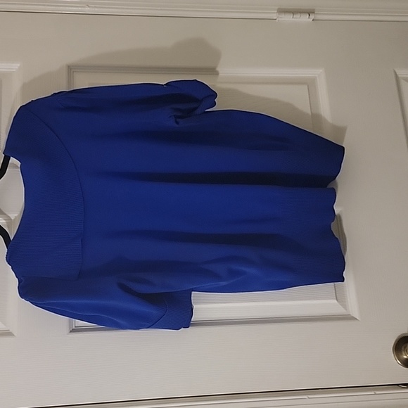 Blue Sweater Collar Shirt - Picture 2 of 8